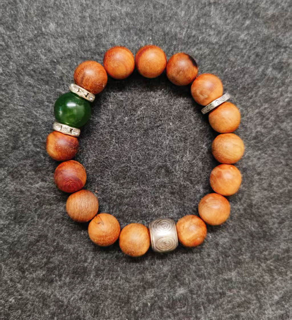 天雷古木 · 雷击木手串 - Lightning Ancient Wood Bracelet