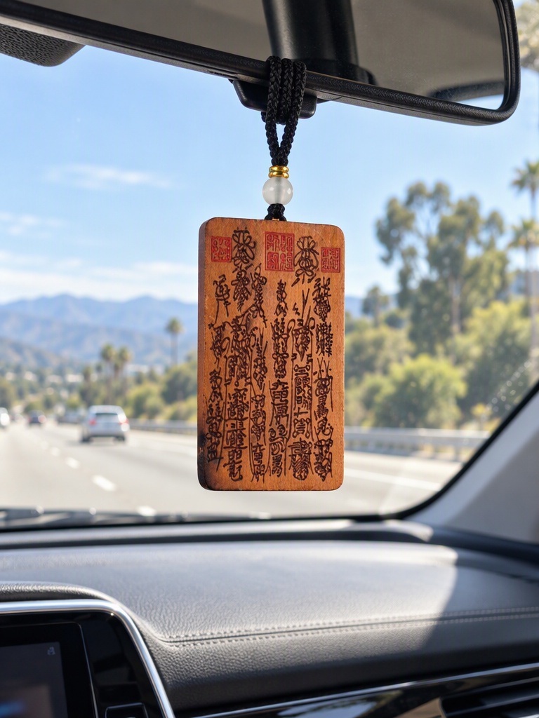 Lightning-Struck Wood Pendant Tag - Image 7